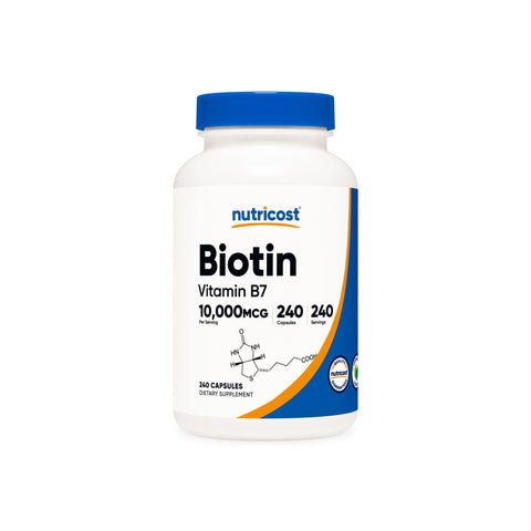 Nutricost Biotin Capsules - Nutricost