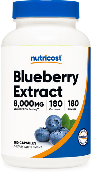 Nutricost Blueberry Extract Capsules