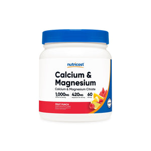 Nutricost Calcium Citrate + Magnesium Citrate Powder