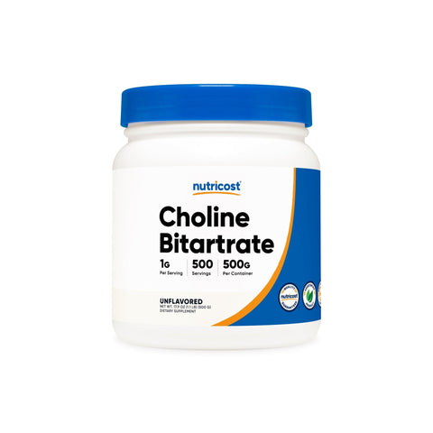 Nutricost Choline Bitartrate Powder - Nutricost