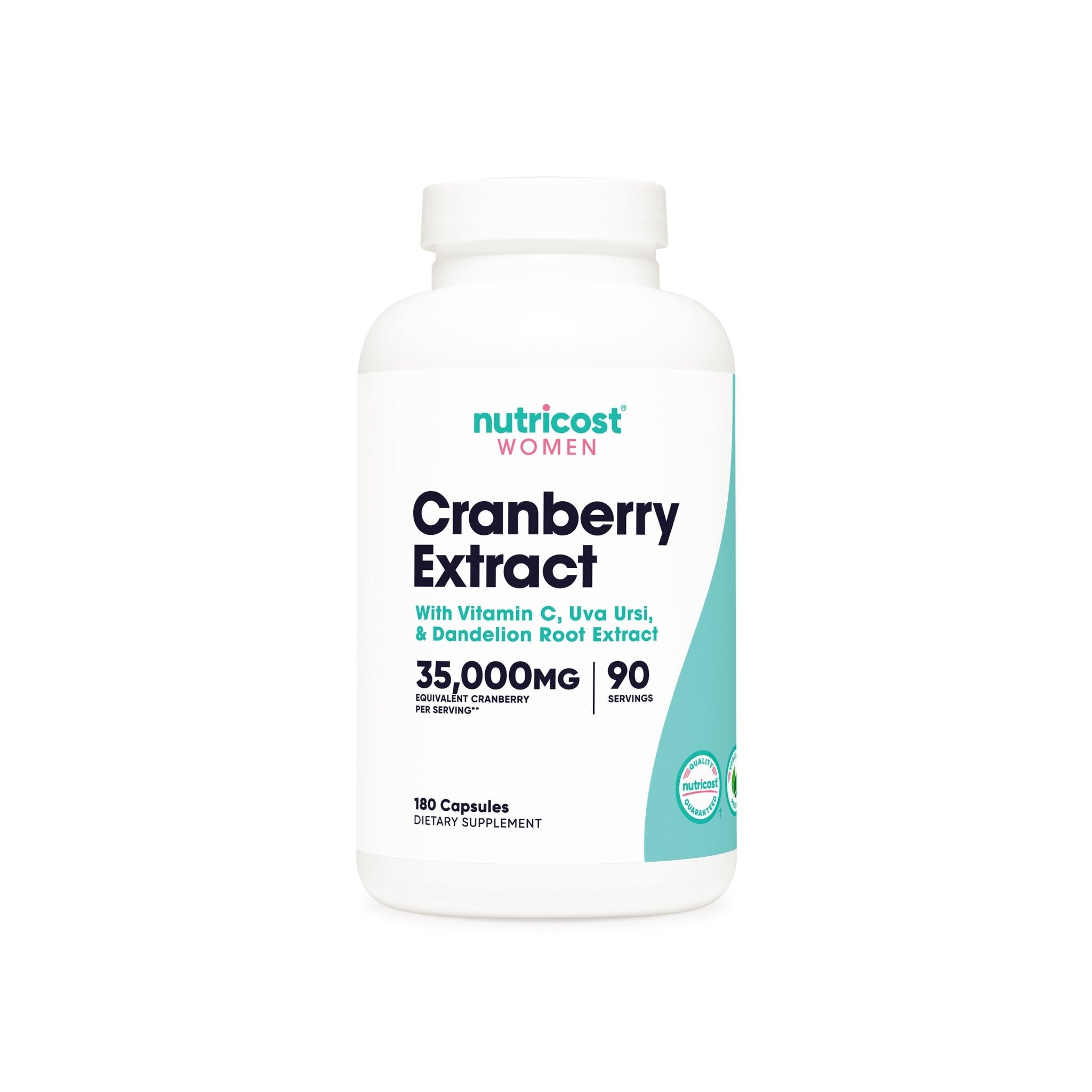 Nutricost Cranberry Extract For Women | 35,000mg Equivalent, 180 Capsules