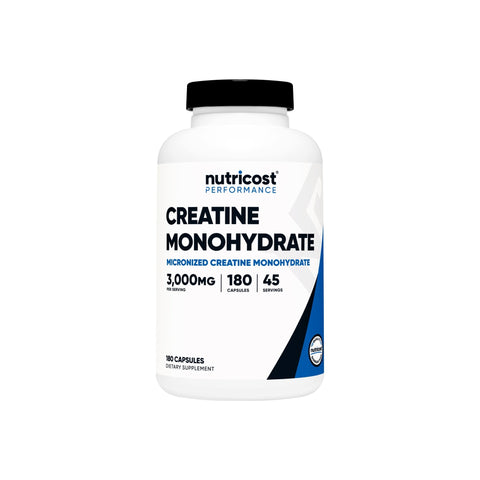 Nutricost Creatine Monohydrate Capsules - Nutricost