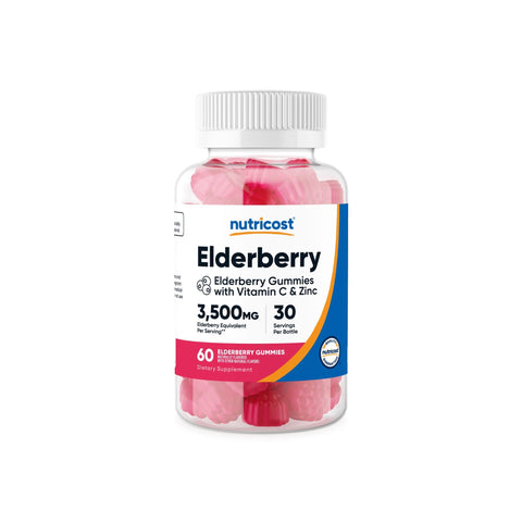Nutricost Elderberry Gummies - Nutricost