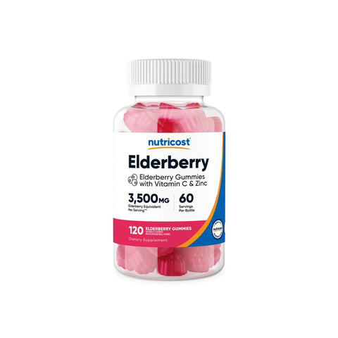 Nutricost Elderberry Gummies - Nutricost