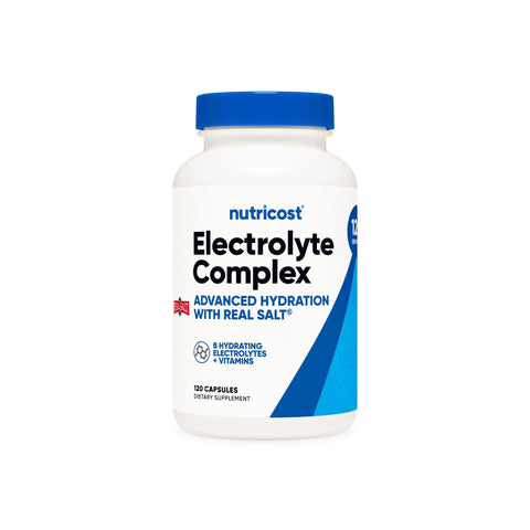 Nutricost Electrolyte (8 Hydrating Electrolytes & Vitamins) (120 CAP) - Nutricost