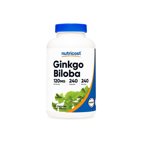 Nutricost Ginkgo Biloba Capsules - Nutricost