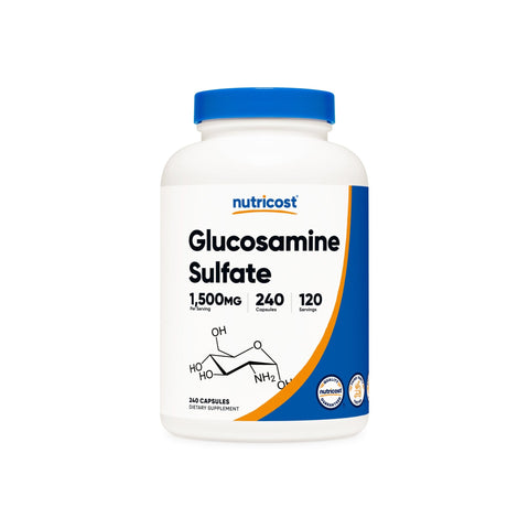 Nutricost Glucosamine Sulfate Capsules - Nutricost