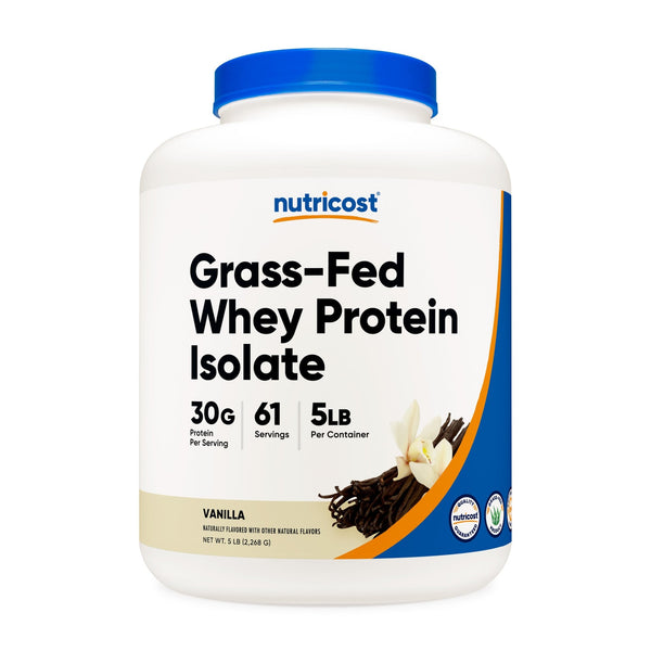 Grass Fed Whey Protein Powder | Naked Whey - 5LB