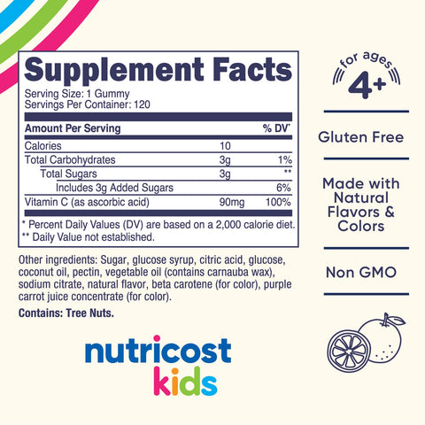 Nutricost Kids Vitamin C Gummies - Nutricost