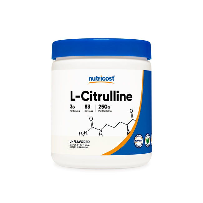 Nutricost L-Citrulline (Base) Powder - Nutricost