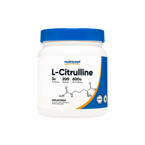 Nutricost L-Citrulline (Base) Powder - Nutricost