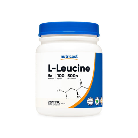 Nutricost L-Leucine Powder (Unflavored) - Nutricost