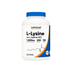 Nutricost L-Lysine Capsules
