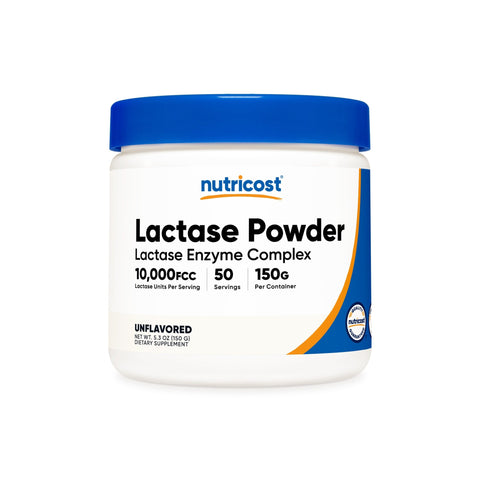 Nutricost Lactase Enzyme Powder - Nutricost