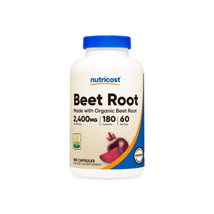 Nutricost Made With Organic Beet Root Capsules