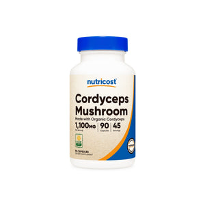 Nutricost Made With Organic Cordyceps Capsules