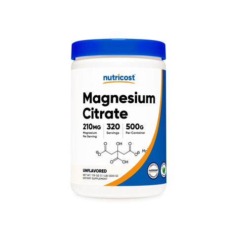 Nutricost Magnesium Citrate Powder - Nutricost