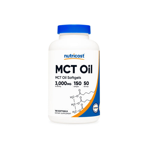 Nutricost MCT Oil Softgels - Nutricost