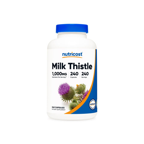 Nutricost Milk Thistle Capsules - Nutricost