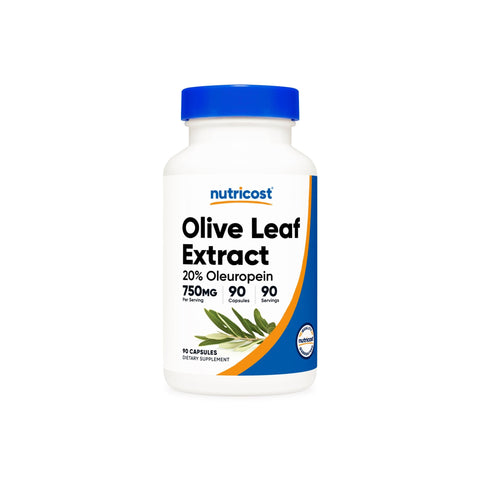 Nutricost Olive Leaf Capsules - Nutricost