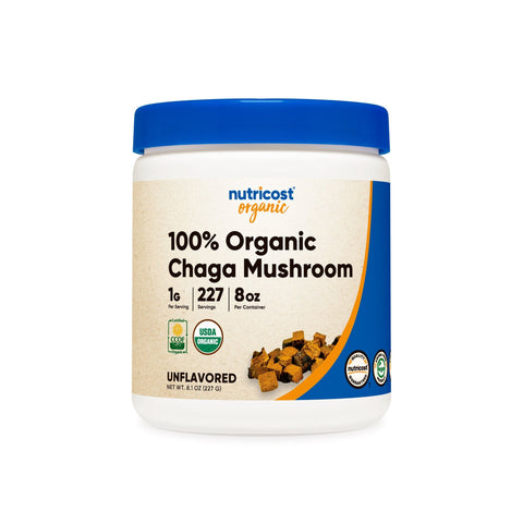 Nutricost Organic Chaga Mushroom Powder - Nutricost