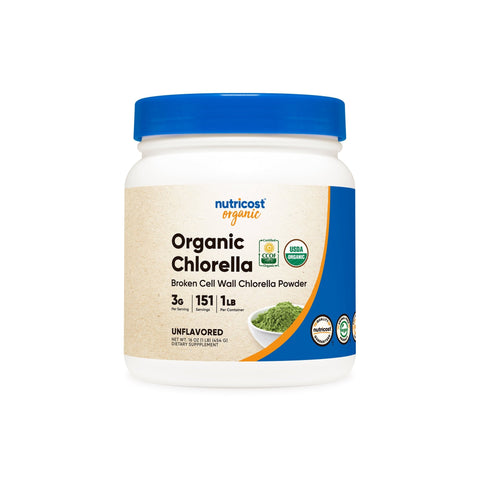 Nutricost Organic Chlorella Powder - Nutricost