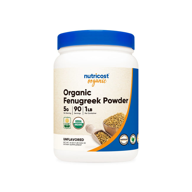 Nutricost Organic Fenugreek Powder (1 LB) - Nutricost