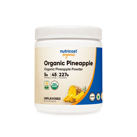 Nutricost Organic Pineapple Juice Powder - Nutricost