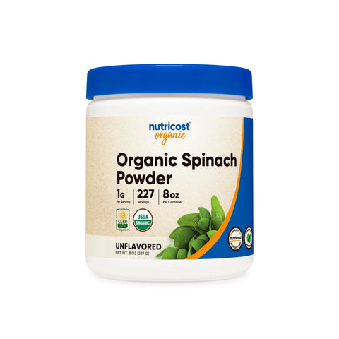 Nutricost Organic Spinach Powder - Nutricost