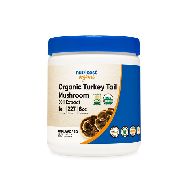 Nutricost Organic Turkey Tail Mushroom Powder - Nutricost