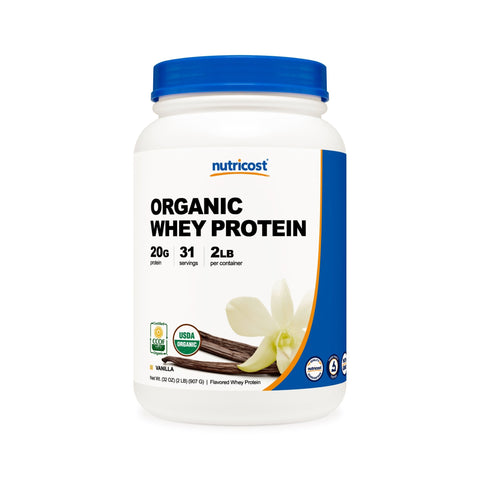 Nutricost Organic Whey Protein Powder - Nutricost