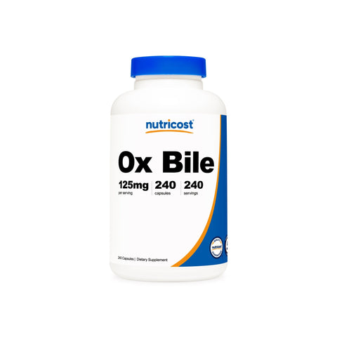 Nutricost Ox Bile Capsules - Nutricost