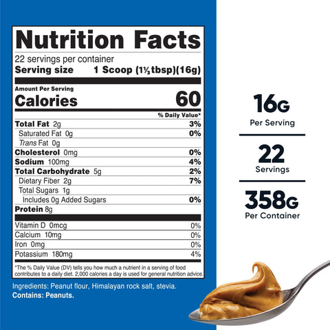 Nutricost Peanut Butter Powder - Nutricost