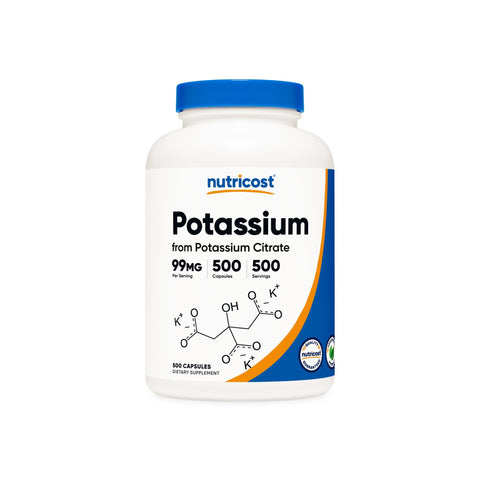Nutricost Potassium Citrate Capsules - Nutricost