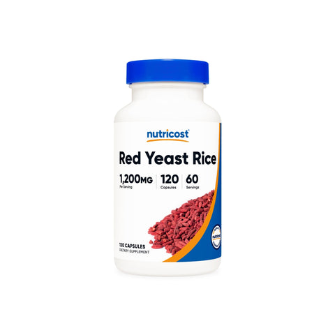 Nutricost Red Yeast Rice (1200 MG) (120 CAP) - Nutricost
