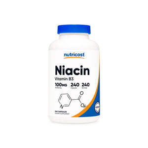 Nutricost Vitamin B3 Niacin Capsules