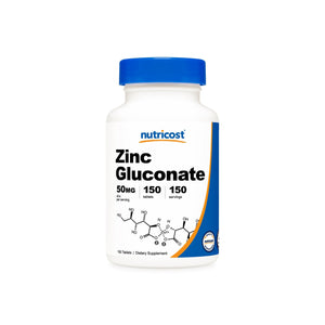 Nutricost Zinc Gluconate Tablets