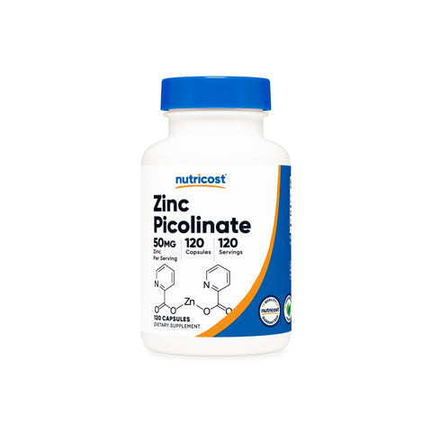Nutricost Zinc Picolinate Capsules - Nutricost